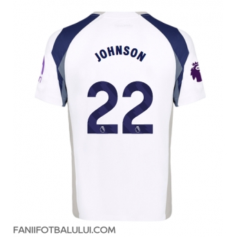Tottenham Hotspur Brennan Johnson #22 Tricou Fotbal Replică 2025-26 Barbati Acasa